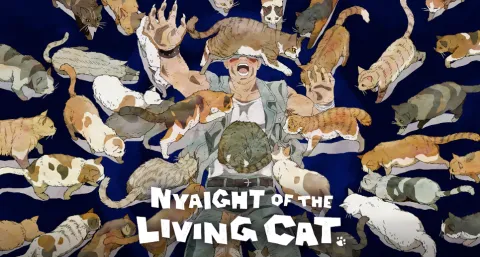 انمي Nyaight of the Living Cat الحلقة 12 والاخيرة  مترجمة HD